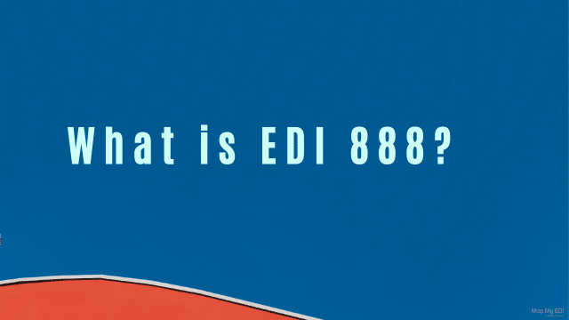 what is edi 888 document