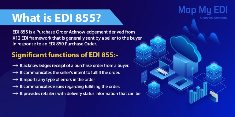 what is edi 855